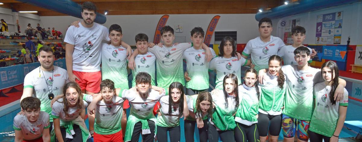 Dominio absoluto del CNS A Estrada en el Gallego de Caldas |