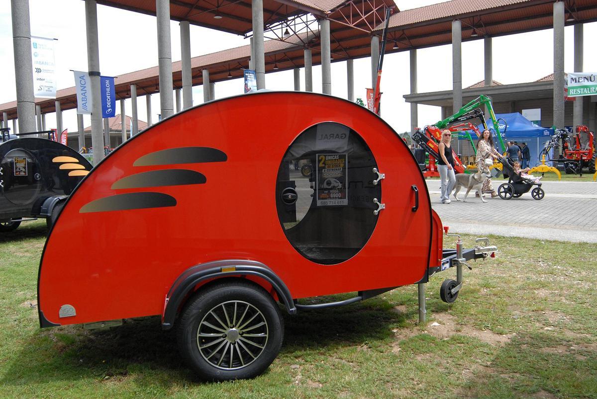 Una de las minicaravanas de la empresa Cocoon.