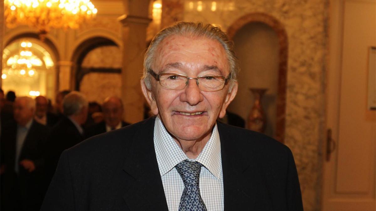 Agusti Montal, the late ex-president of Barcelona