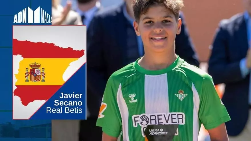 Así es Javier Secano, la gran perla del Betis que brilló en el Mundial sub-12