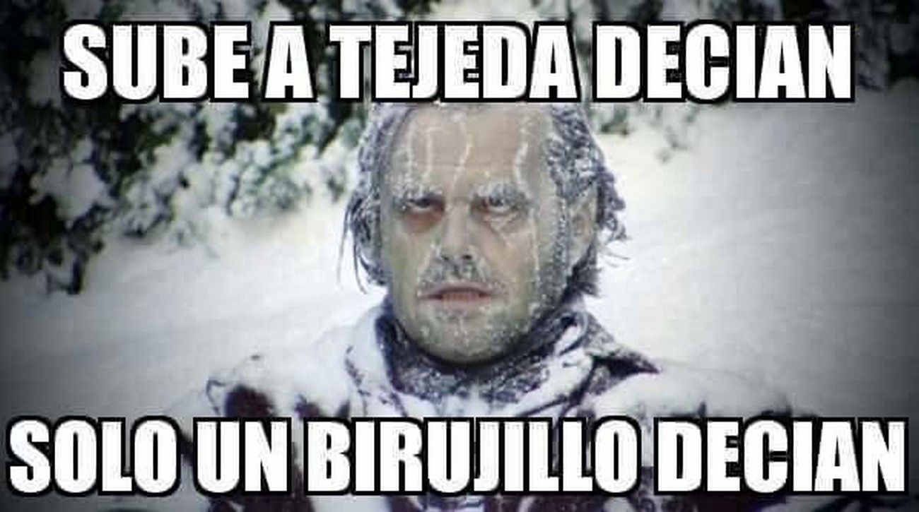 Los mejores memes del frío en Canarias