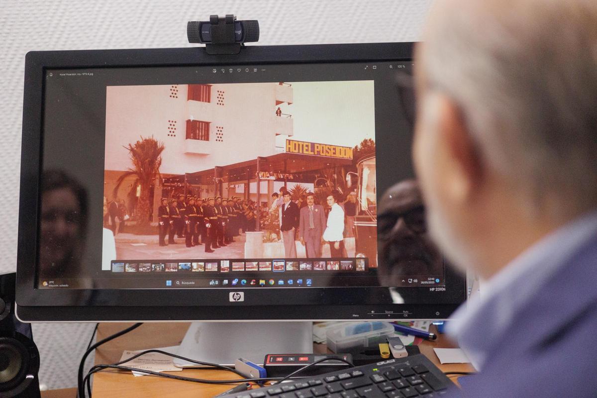 50 años del hotel Poseidón de Benidorm: el antes y el ahora 50 años del hotel Poseidón de Benidorm: el antes y el ahora