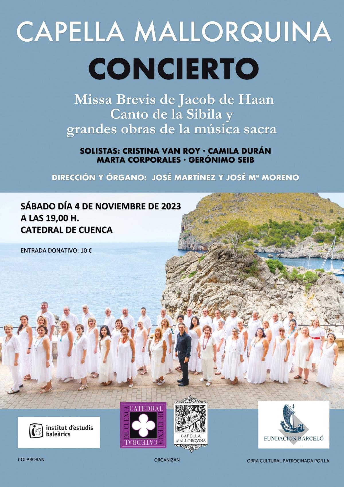Programa del concierto de Cuenca
