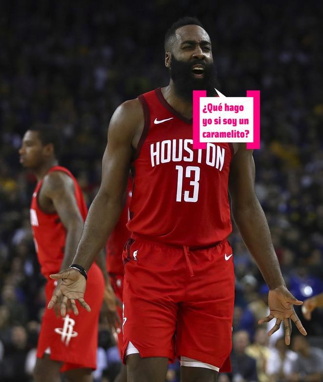 James Harden es un caramelito