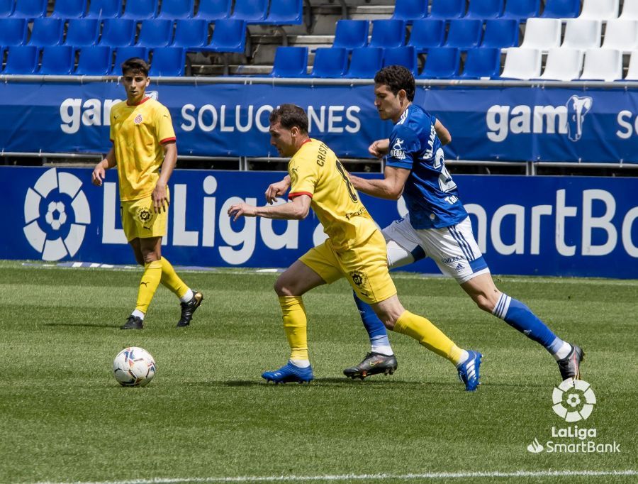 El Real Oviedo-Girona en imágenes