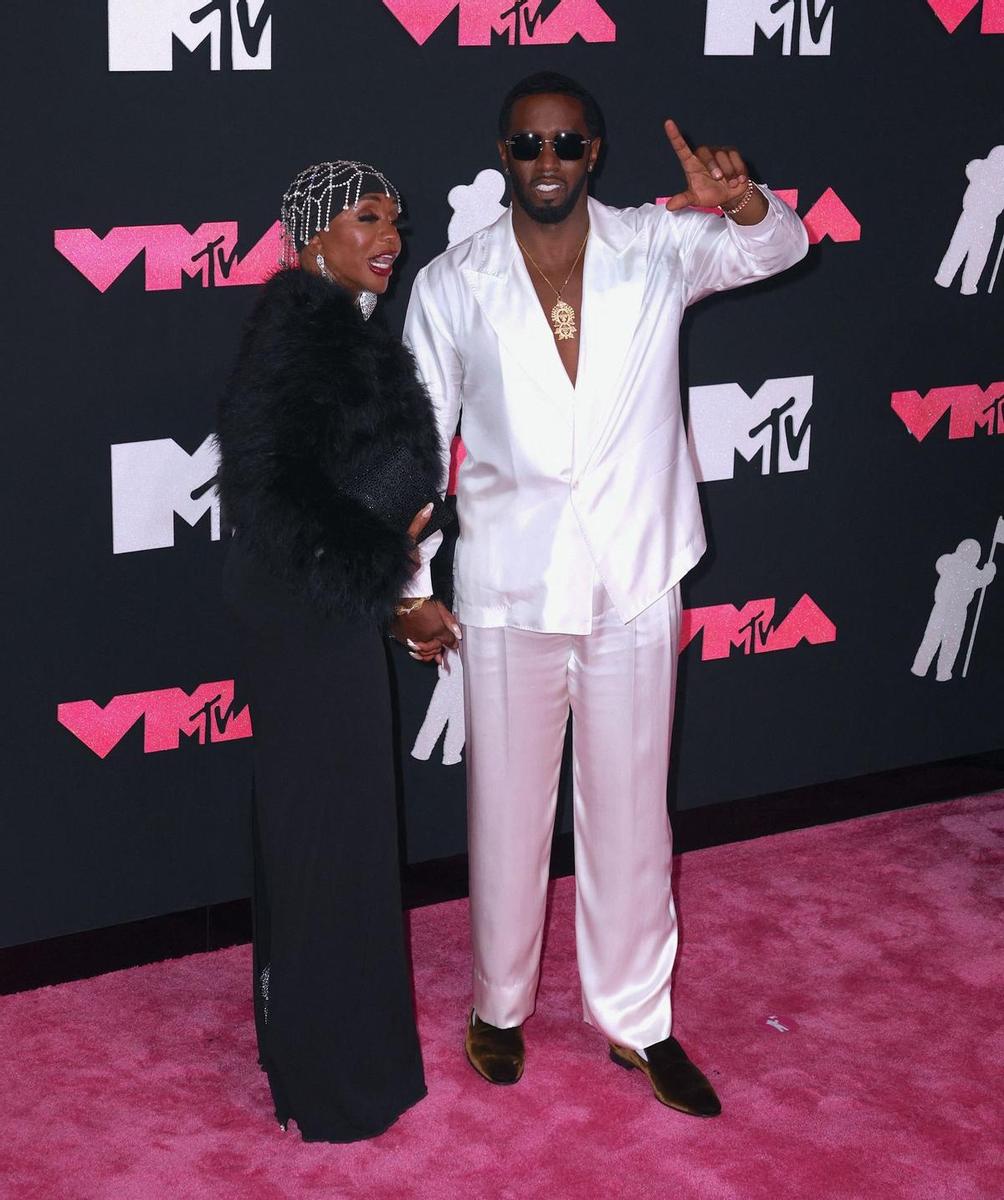 MTV Vmas 2023: P Diddy con su madre