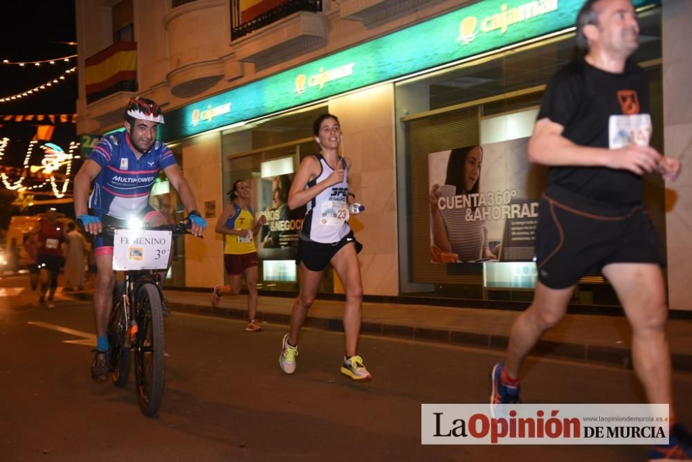 Carrera popular nocturna en Alquerías.