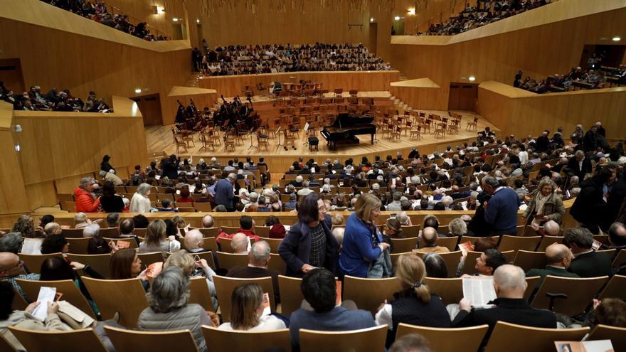 El Auditorio de Zaragoza vende 1.581 abonos, el 80% de la sala Mozart