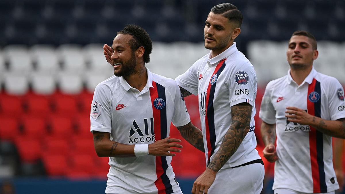 Lo intentó en el Barça y lo consigue en el PSG: el homenaje de Neymar e Icardi a Cruyff desde el punto de penalti