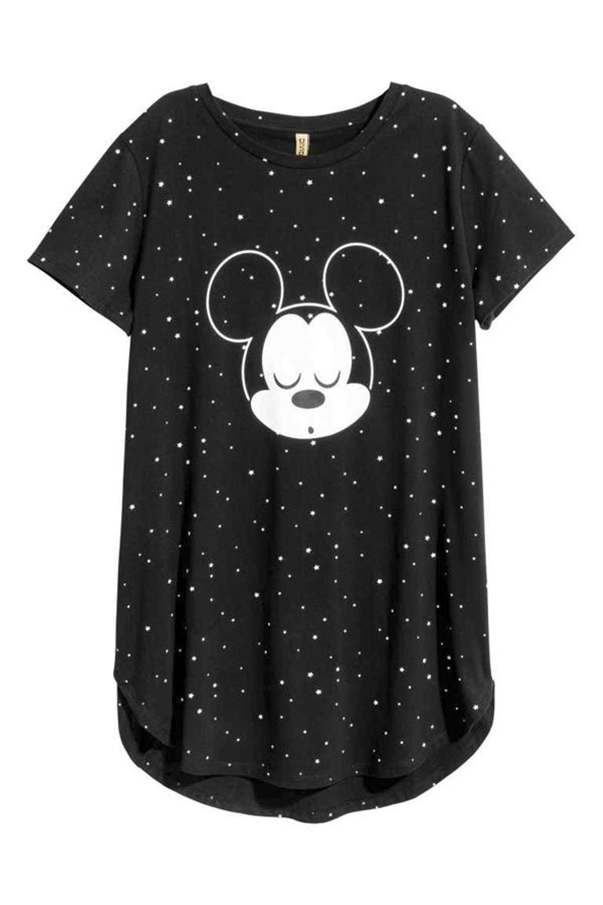 Mickey Mouse icono de moda: camisón de H&M