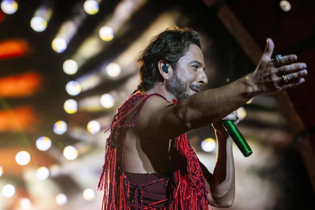 Manuel Carrasco toca en el Palau Sant Jordi dentro de su gira Salvaje