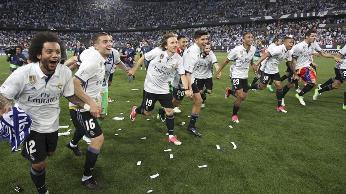 El Real Madrid es el campeón de la Liga Santander 2016 - 2017