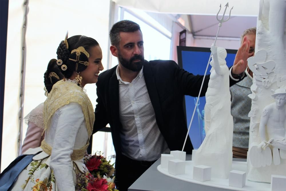 Inauguración de las maquetas de fallas de Especial