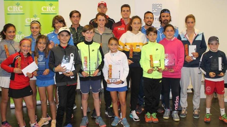 Cuadro de honor del VI Torneo de Tenis Iván Navarro disputado en el Club Montemar de La Albufereta en Alicante