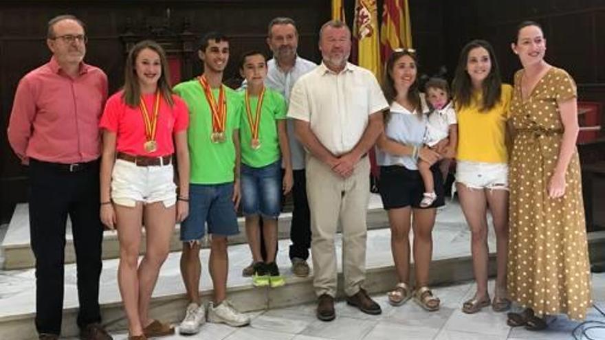 Homenaje a  los últimos medallistas  del Morvedre