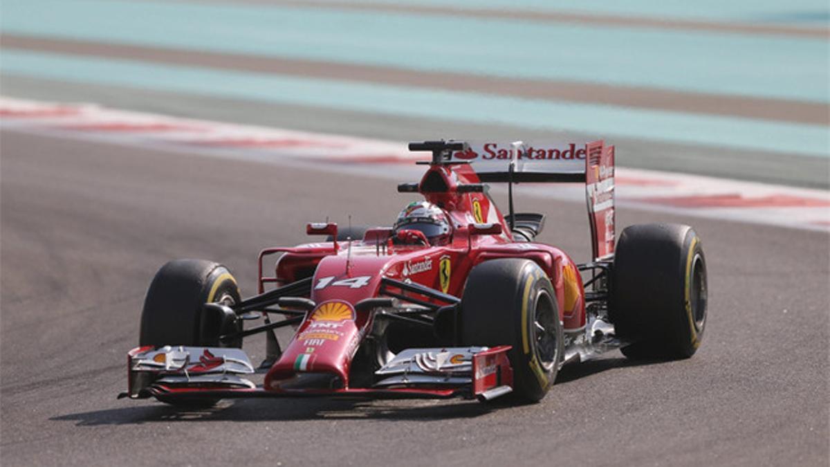 Fernando Alonso no está teniendo un buen fin de ciclo en Ferrari 