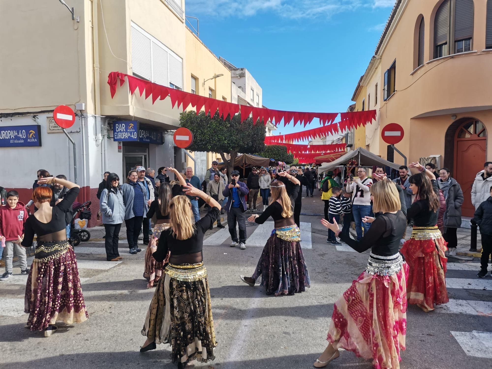 Las imágenes del porrat de Sant Antoni de Benirredrà-Gandia