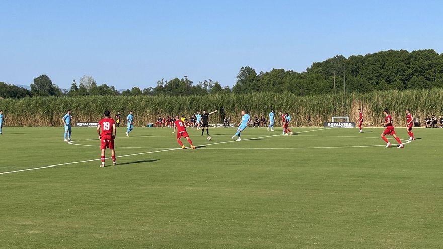 La UD Ibiza empata sin goles en su quinto test amistoso ante el Nàstic