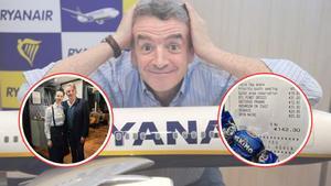 El CEO de Ryanair acude a un restaurante y le cobran cargos extras por estupideces.