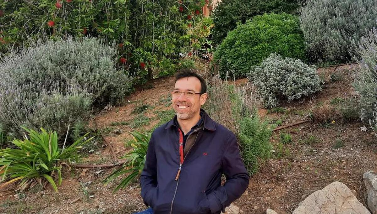 L'autor del llibre, Joan Trias.