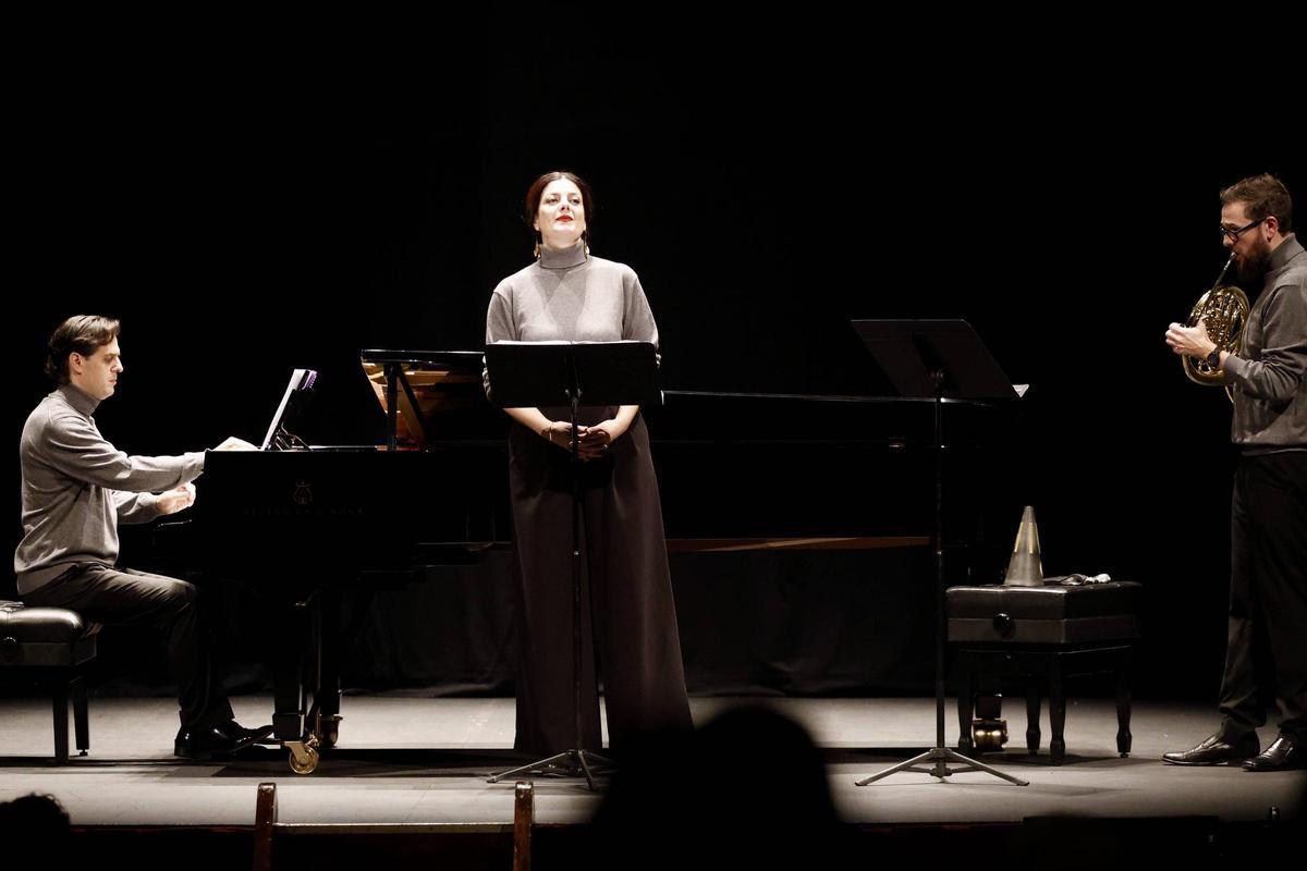 Un momento de la actuación.