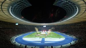 El Olympiastadion de Berlín, estadio que acogerá la final de la Eurocopa