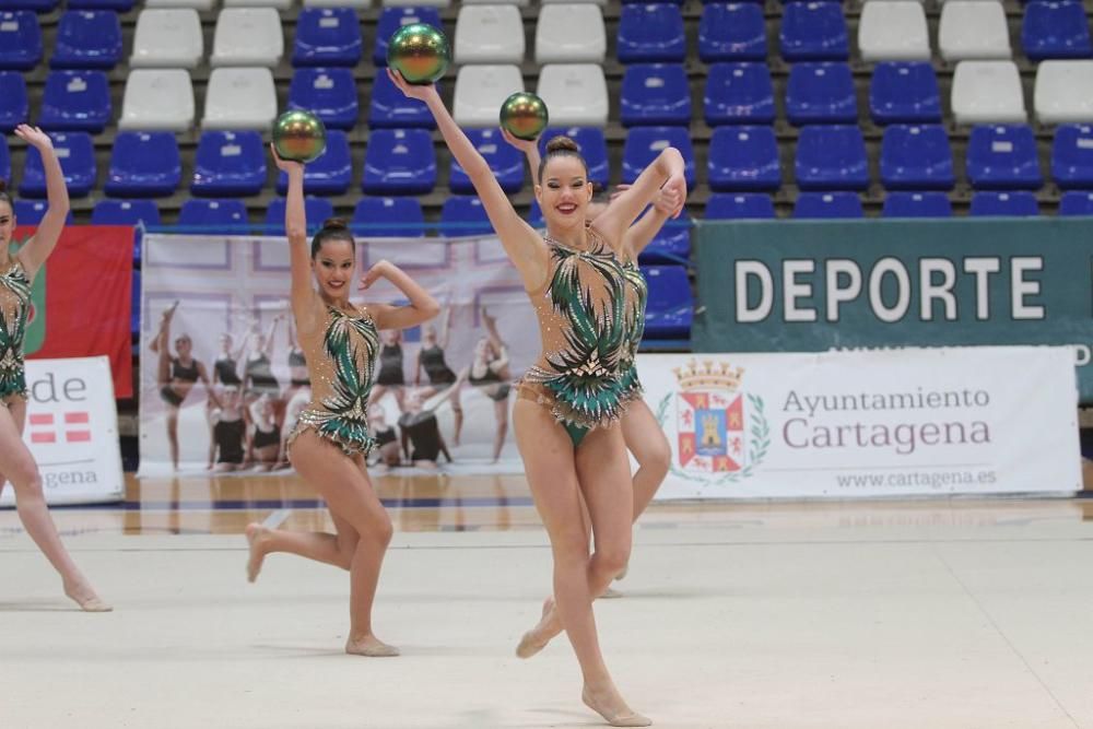 Campeonato regional de Gimnasia Rítimica en Cartag