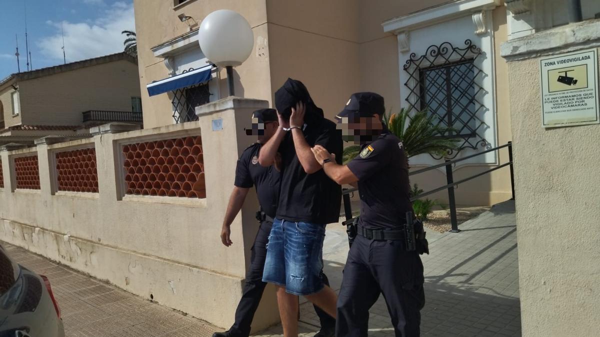 Uno de los detenidos en Dénia por el robo a Verratti.