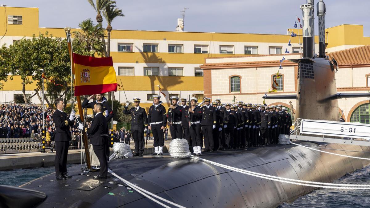 ENTREGA SUBMARINO S81 A LA ARMADA