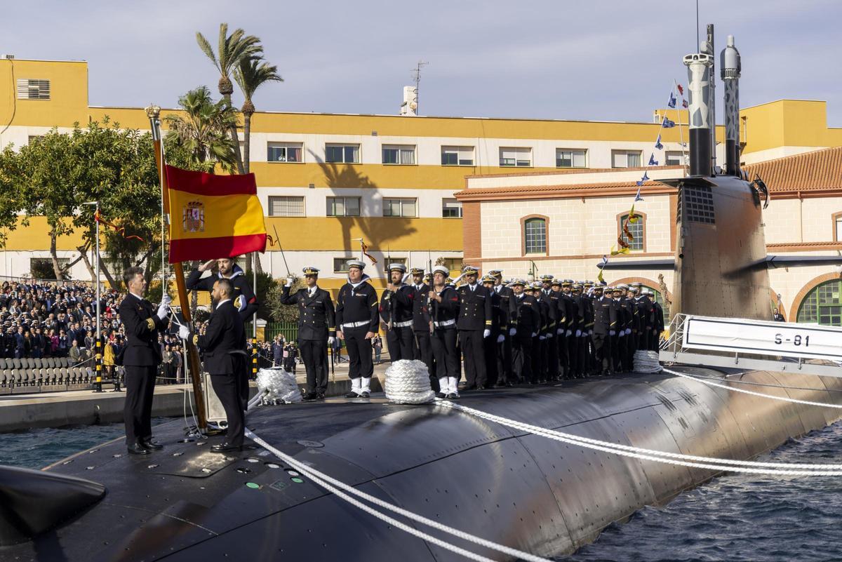 ENTREGA SUBMARINO S81 A LA ARMADA