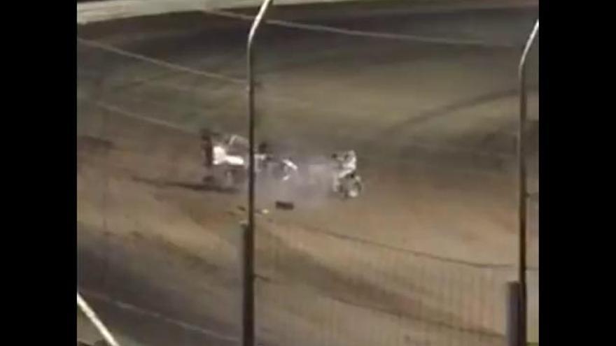 Terrible accidente mortal en la NASCAR