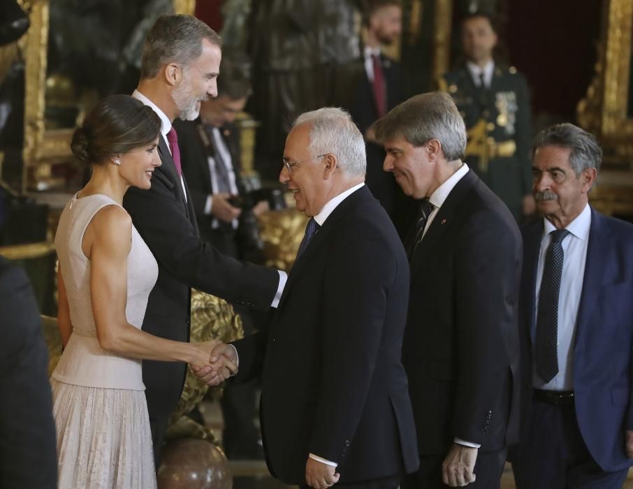 Así ha sido el besamanos en el Palacio Real