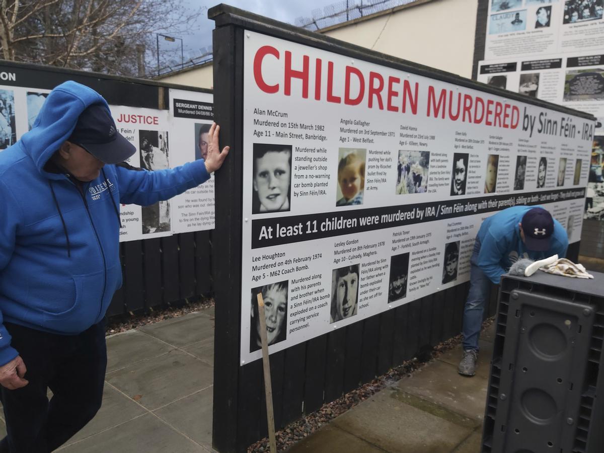 Recuerdo a los niños muertos en atentados del IRA