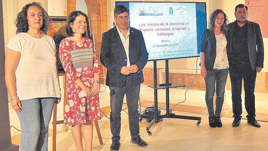 Rosa Rodríguez, Elena Bellido, Rafael Llamas, Soledad Raya y Fermín Reyes.