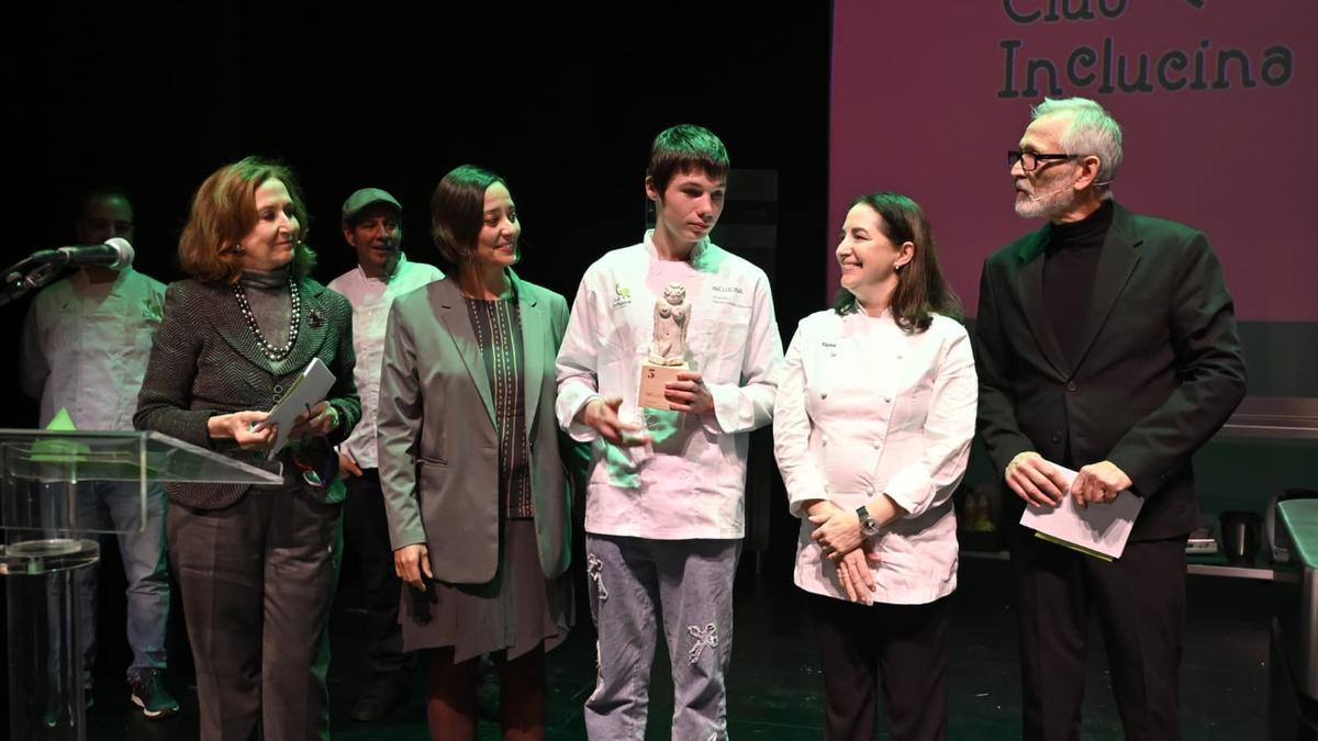 Celebración de la Gala del Club Inclucina en Zaragoza.