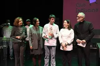 Celebración de la Gala del Club Inclucina en Zaragoza.