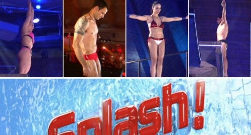 Los famosos de 'Splash', en bañador