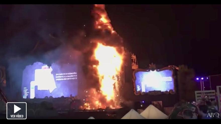 El susto de un mallorquín en el incendio de Tomorrowland