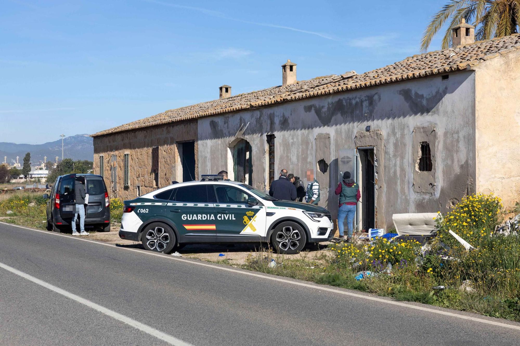 La operación antidroga de la Guardia Civil en Mallorca, en imágenes
