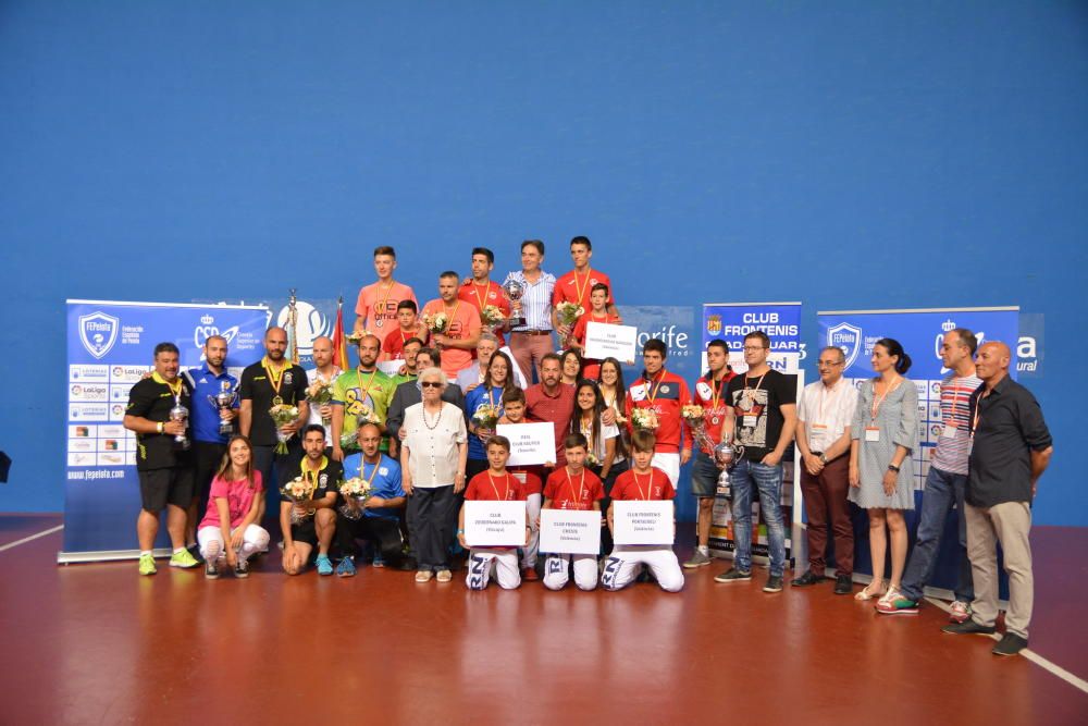 Campeonato de España de  clubes de Frontenis 30 me