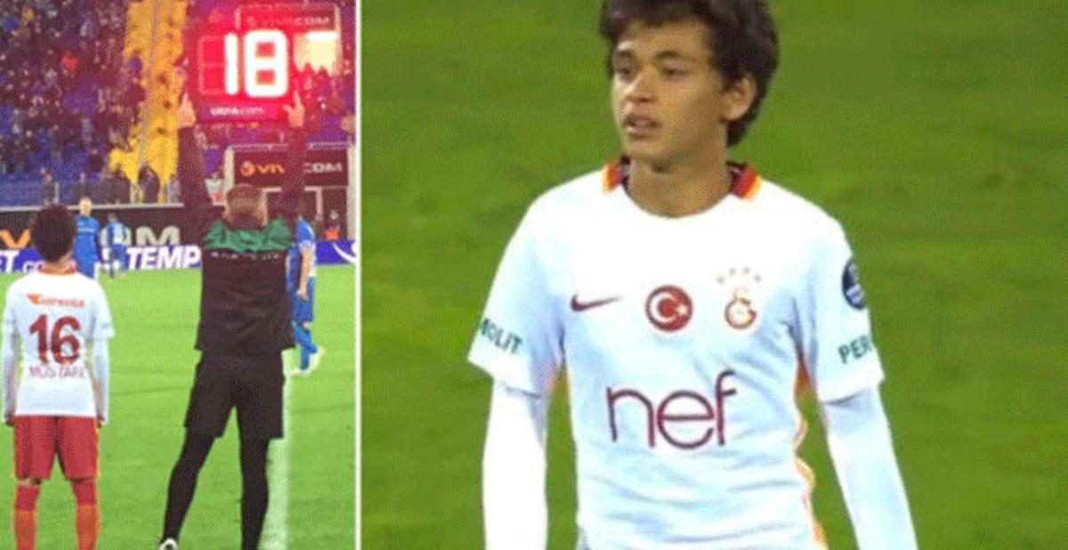 Mustafa Kapi debutó con el Galatasaray