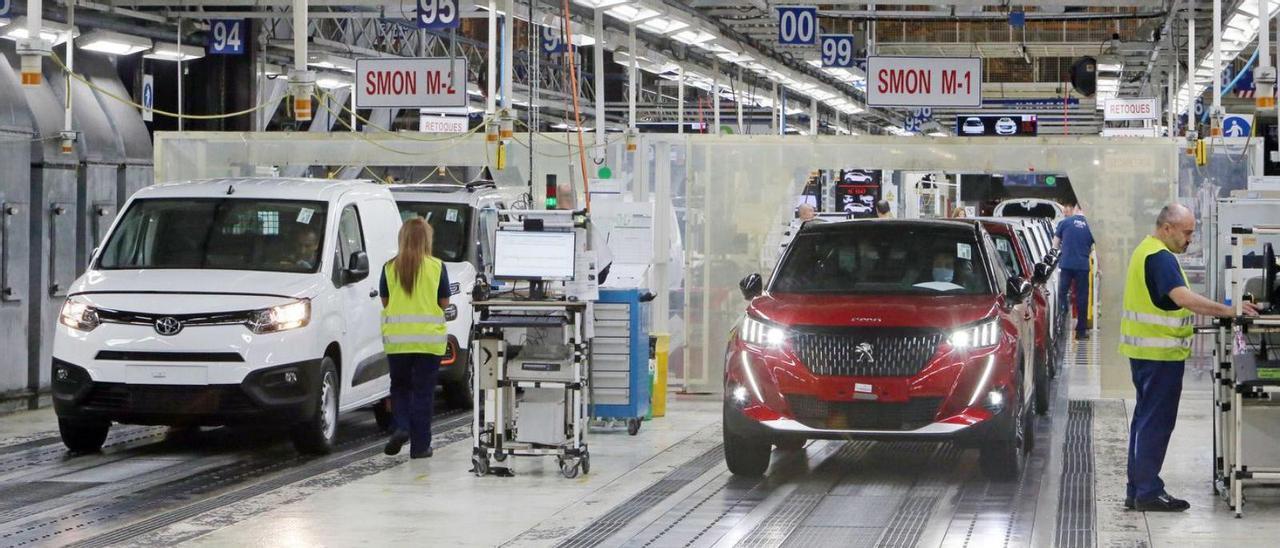 Trabajo en los sistemas de montaje 1 y 2 de la fábrica de Stellantis Vigo.