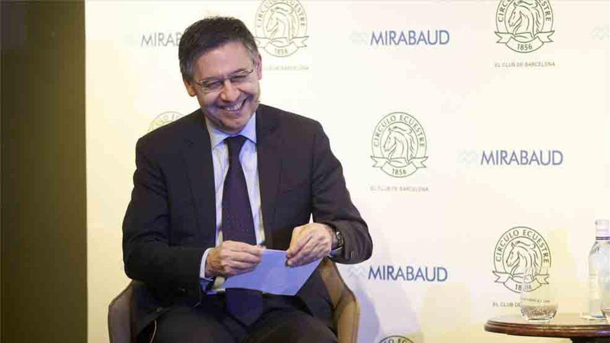 Josep Maria Bartomeu preside el Barça, que lidera el ránking de ingresos del fútbol profesional