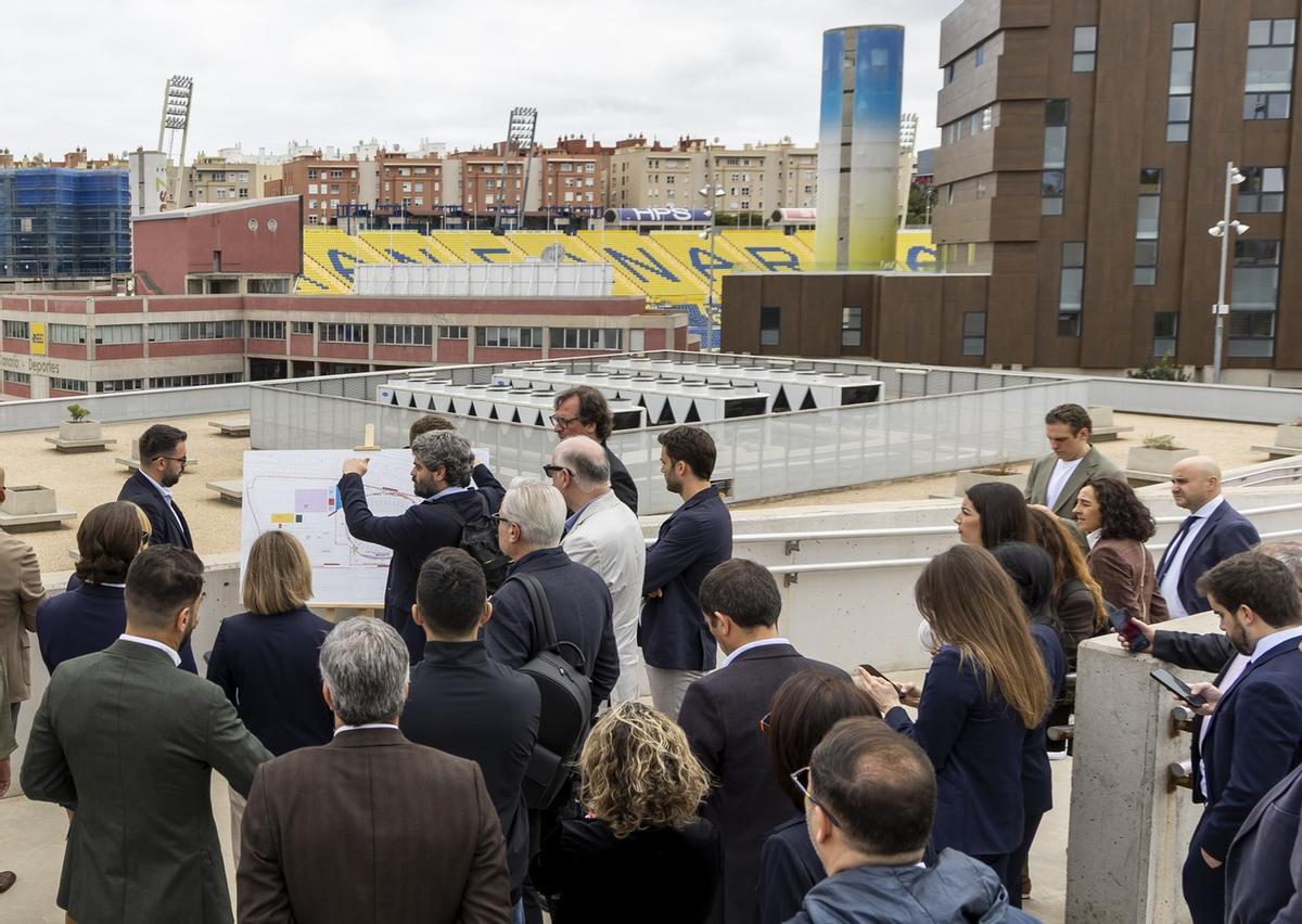 Así fue el día de los emisarios de la FIFA en Gran Canaria para observar los avances de cara al Mundial de 2030 Así fue el día de los emisarios de la FIFA en Gran Canaria para observar los avances de cara al Mundial de 2030