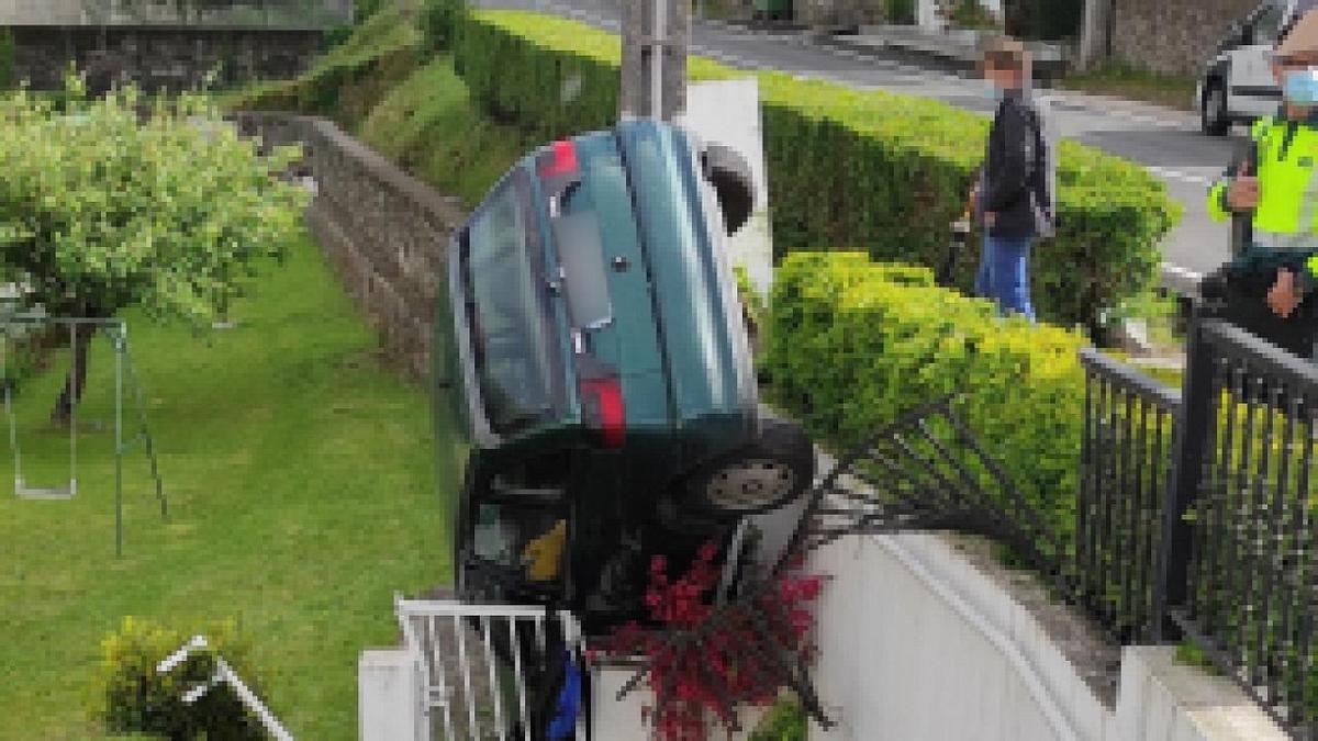 Estado en el que quedó el coche