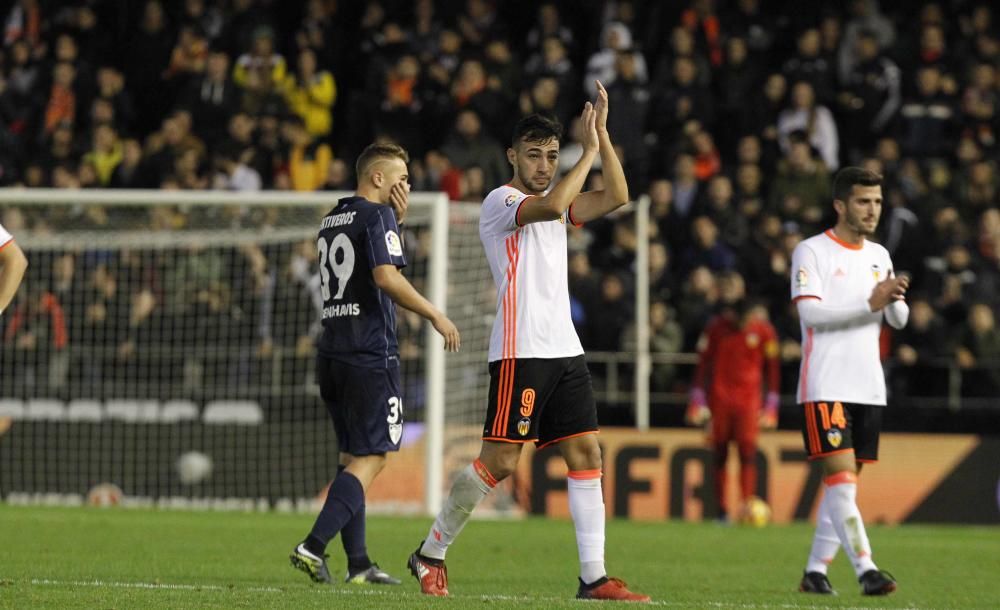 Las mejores imágenes del Valencia - Málaga