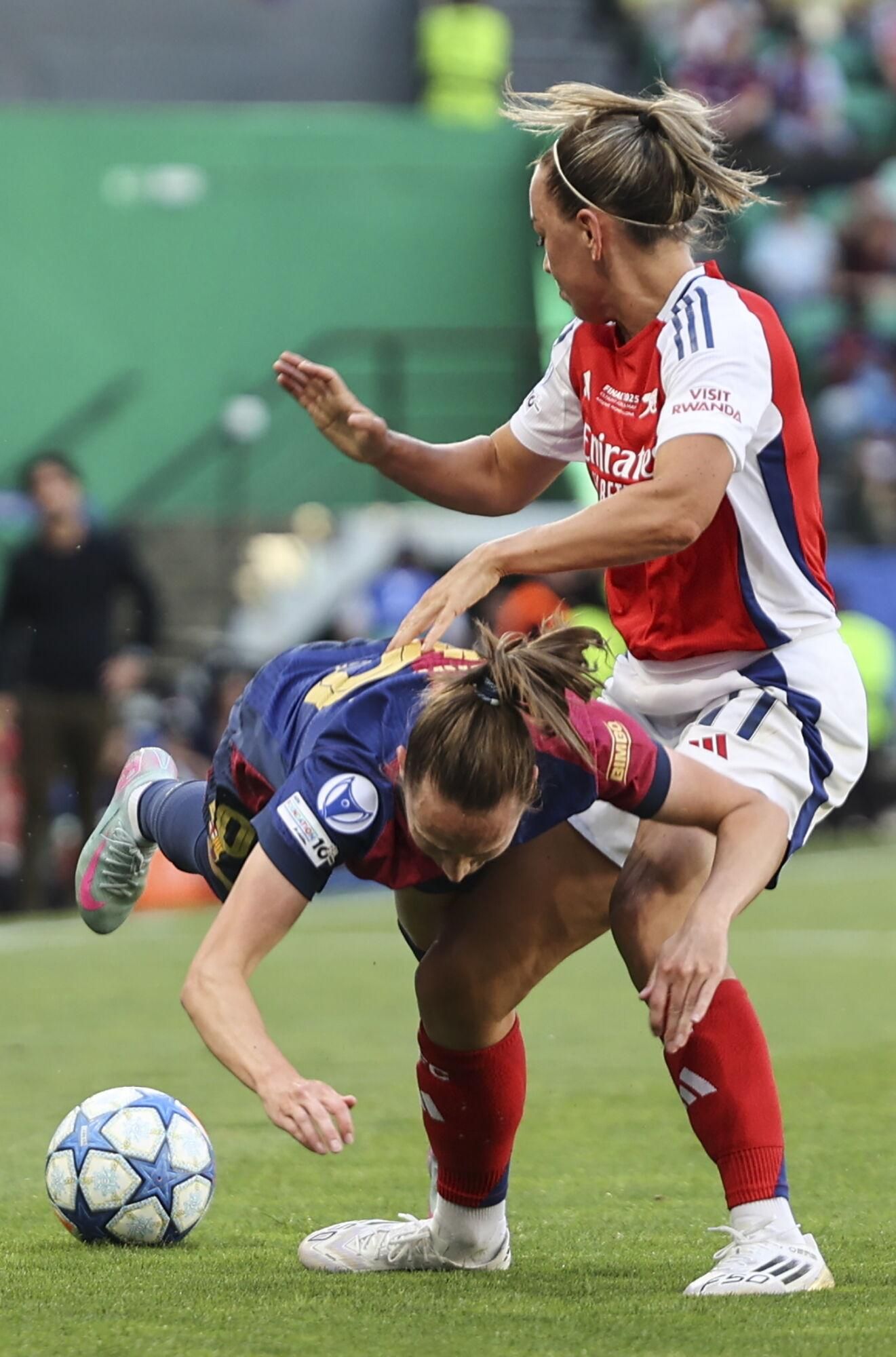 Les imatges de l'Arsenal - Barça de la final de la Champions femenina