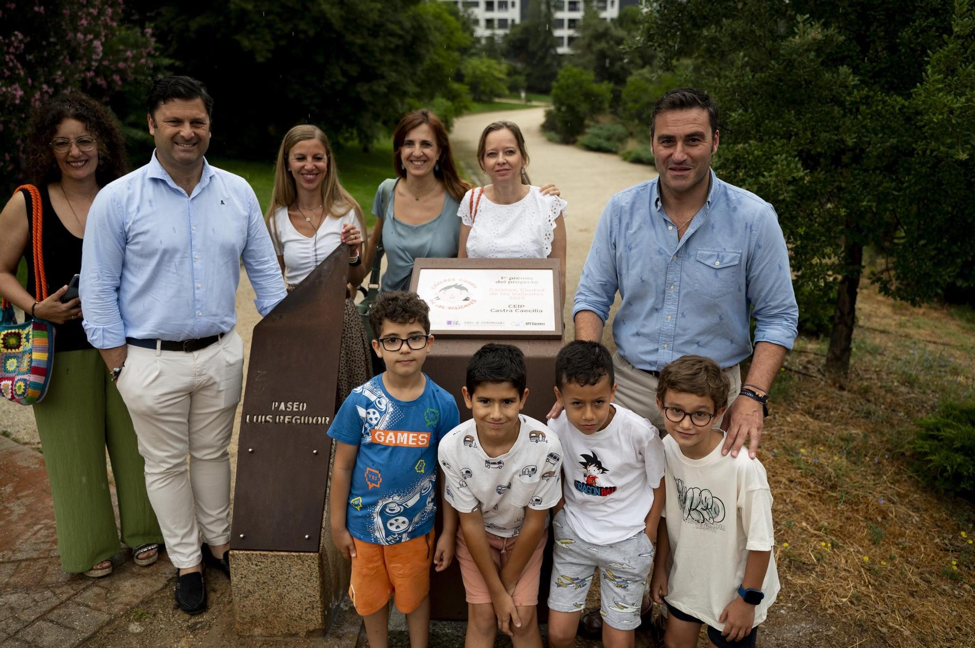 Cáceres ya tiene su Ciudad de los Valientes