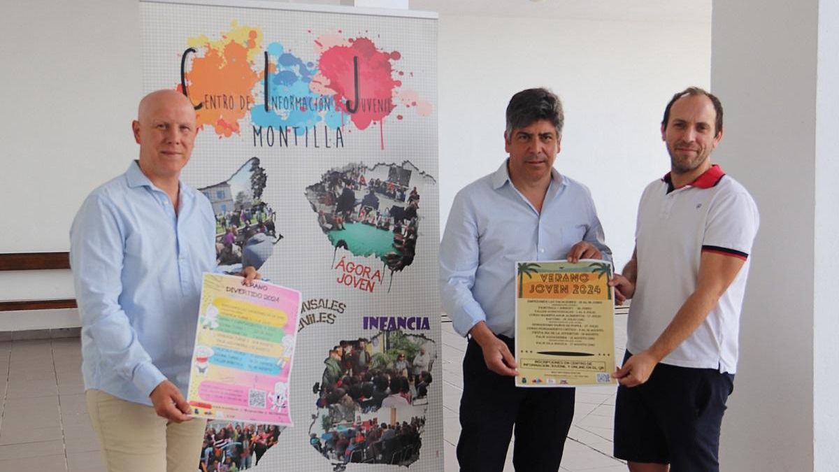Presentación de los programas estivales del Ayuntamiento de Montilla.