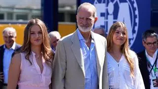 El Rey Felipe VI acude al circuito de Madring para presenciar el Gran Premio de España de Fórmula 1